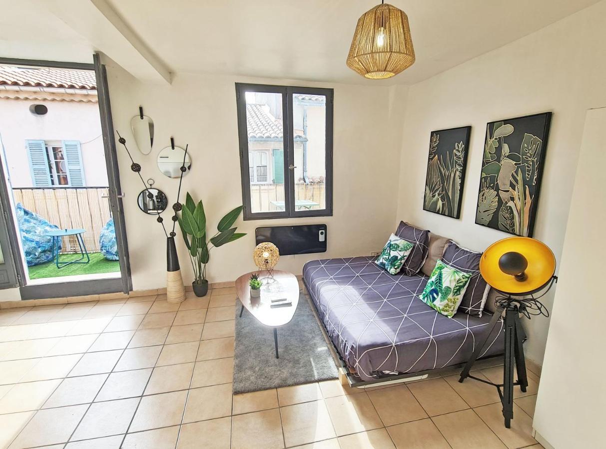 Gregbnb - Centre Ancien - Studio Roof-Top - Climatise - 5Eme Etage Toulon Exteriér fotografie