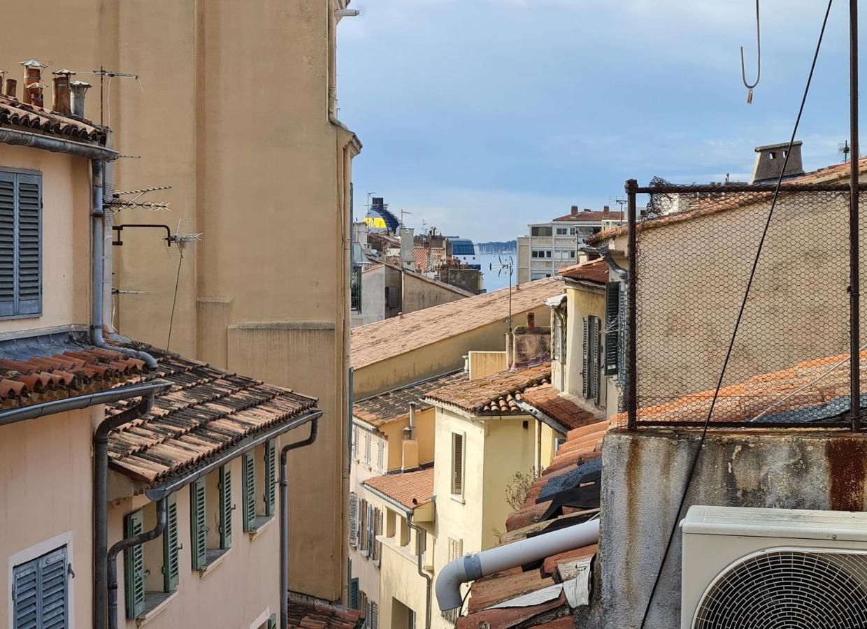 Gregbnb - Centre Ancien - Studio Roof-Top - Climatise - 5Eme Etage Toulon Exteriér fotografie