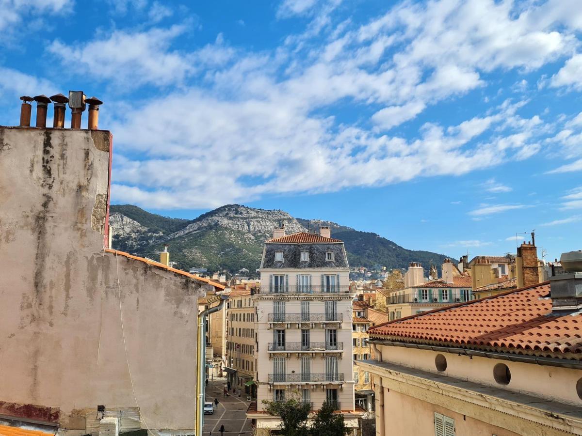Gregbnb - Centre Ancien - Studio Roof-Top - Climatise - 5Eme Etage Toulon Exteriér fotografie
